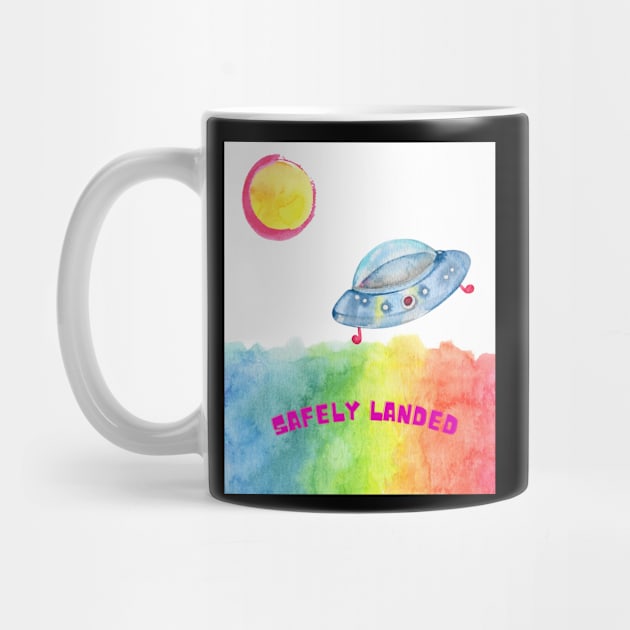 Safely Landed UFO by Mission Bear